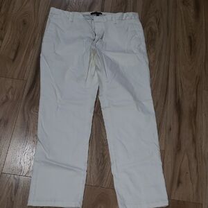 Banana Republic Men's Cream Chinos